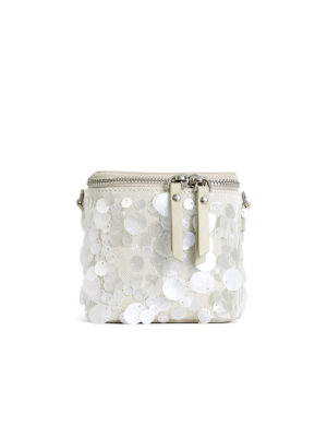 1 Sequin cube bag